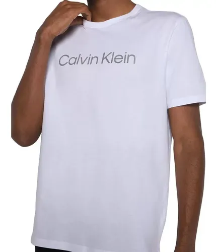Camiseta blanca calvin klein hombre sale