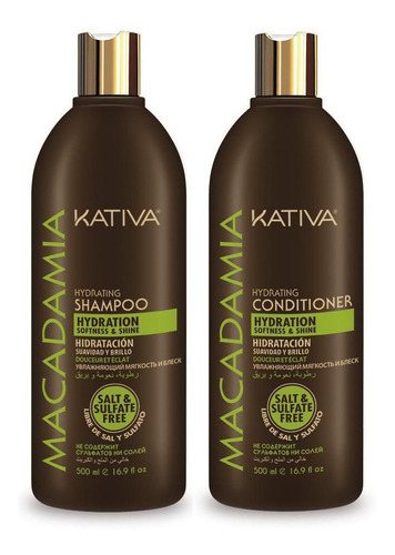 Shampo+acond Kativa Macadamia - mL a $78