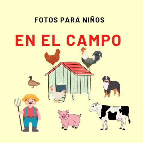 Libro Didáctico Para Niños  En El Campo : Cuadros Para Niños