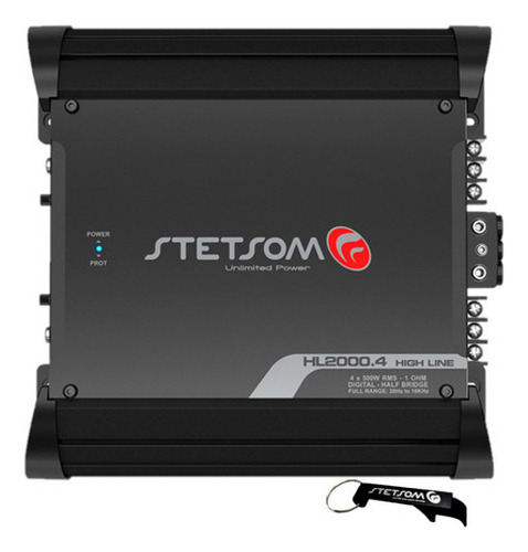 Modulo Amplificador Stetsom Hl2000 4 2000w Rms 4 Canais 1 Oh