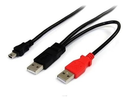 Cable Para Disco Duro Externo Startech 1.8m 2 Usb A Mini B