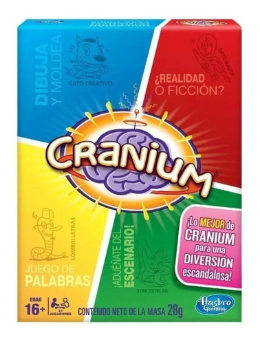 Imagen 1 de 2 de Juego de mesa Cranium Refresh Hasbro A5225