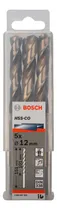 Comprar Set 5 Brocas Metal Bosch Hss-co 12x101x151