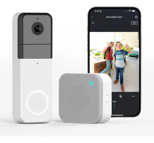 Wyze Video Doorbell Pro Timbre Batería Smart Alexa Google