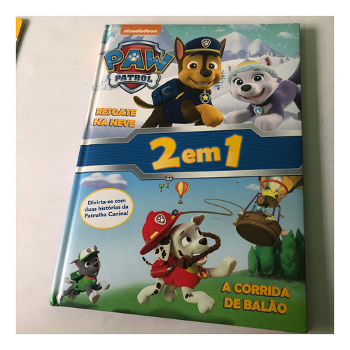 Paw Patrol Resgate Na Neve A Corrida De Balão 2 Em 1