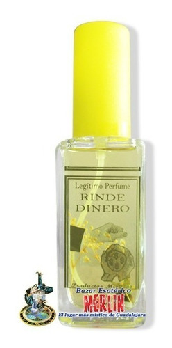 Perfume Rinde Dinero - Atrae  Fortuna, Dinero Y Felicidad.