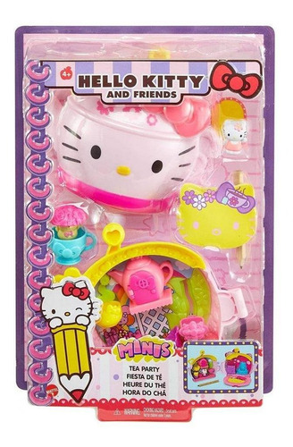 Sanrio Compacto Mini Hello Kitty - Fiesta De Té Gvb27