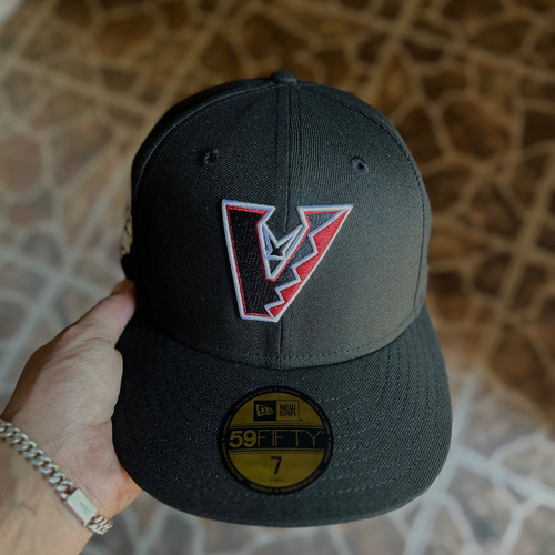 Gorra De Arizona D-backs En Talla 7 3/8. Edición Especial Negro 7 3/8 (Usado)