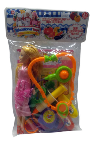 Muñeca Con Juego De Doctor Ploppy 361145