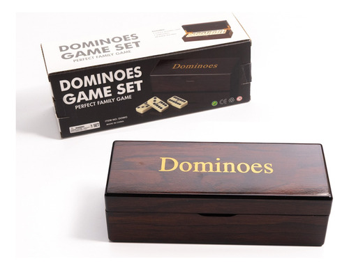 Domino Estuche De Madera Premiun