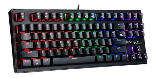 Teclado Gamer Mecânico Bright Gtc559 Compact