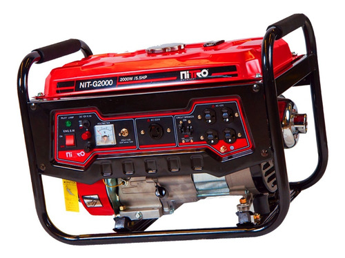 Nit-g2000 Generador A Gasolina 2,000w Nitro Motor 5.5hp 120v