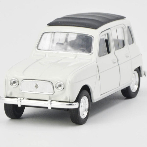 Renault 4 Blanco - Escala 1:36