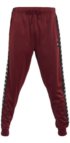 Pantalon Men Banda Black Burgundy