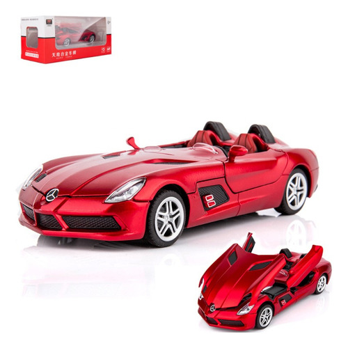 Miniaturas Metal Carros Mercedes-benz Slr Abre Portas 1:32