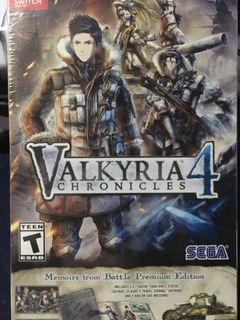 Valkyria Chronicles 4: Memoirs From Battle Edition Switch