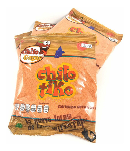 Chilito Polvo Chilo Tiko 4 Bolsas 400g Chilogogos P Manzanas