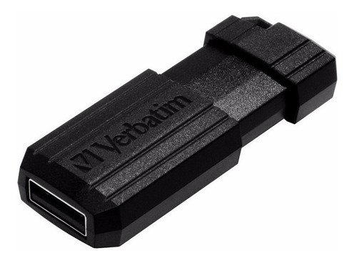 Memoria Usb Pendrive 64 Gb Verbatim Retractil Pinstripe Cta