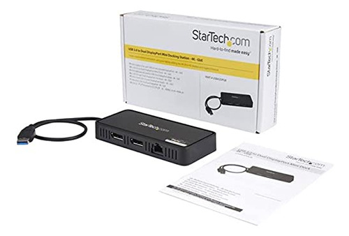 Startech.com Minidock Usb 3.0 - Acoplamiento Usb-a Para Dos