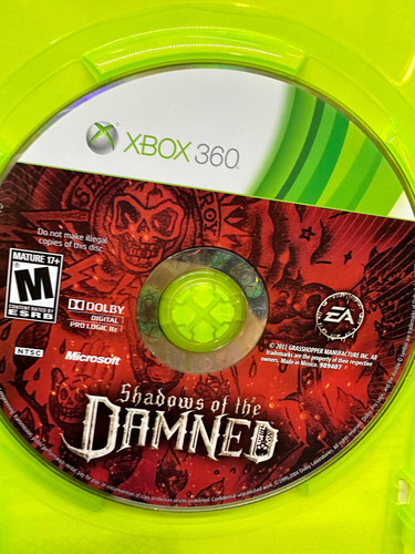 Shadow Of The Damned | Xbox 360 No Manual (Reacondicionado)