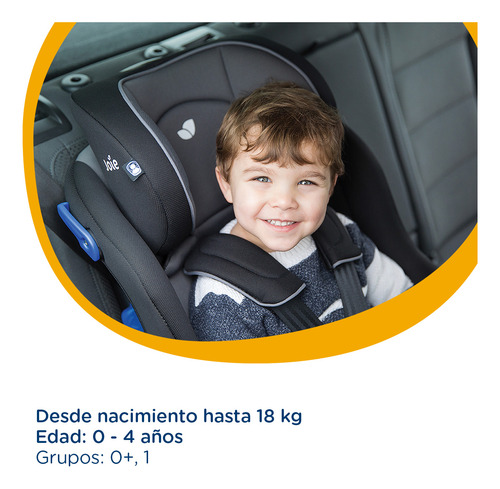 Autoasiento Bebe Joie Steadi Silla Carro Portabebe 0-18kg
