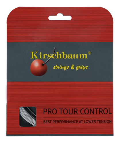 Juego Individual Corda Kirschbaum Pro Tour Control De 17 Litros Y 1,23 Mm