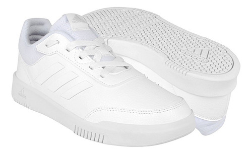 Tenis Correr adidas Tensaurus Gw6423 Simipiel Blanco