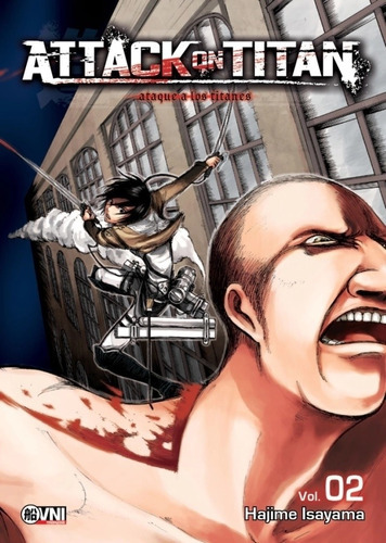 Attack On Titan - Vol. 02 - Hajime Isayama, De Isayama, Hajime. Editorial Ovni Press, Tapa Blanda En Español