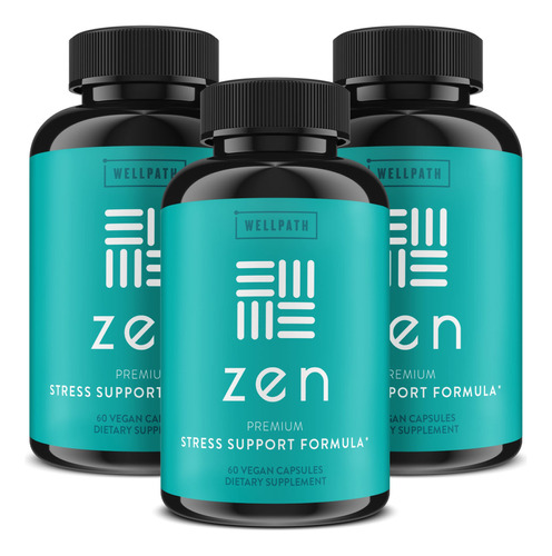 Wellpath Suplemento Zen Para Aliviar El Estrs (180 Ct) - Frm