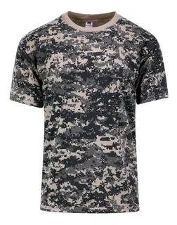 Camiseta Camuflada Digital U.s Army Camuflado Exército U.s.a