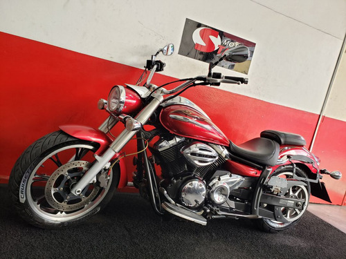 Yamaha Xvs 950 A Midnight Star 950 2009 Vermelha