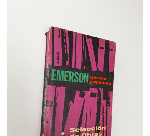 Emerson Ralph Waldo - Literato Y Filosofo Obras - Limusa