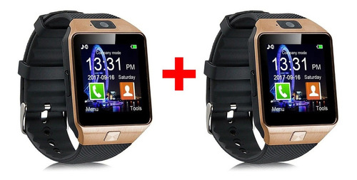 2x Relógio De Teléfono Celular Dz09 Smartwatch Inteligente