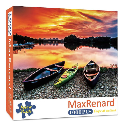 Rompecabezas Maxrenard Sunset Scenery De 1000 Piezas Para Pu