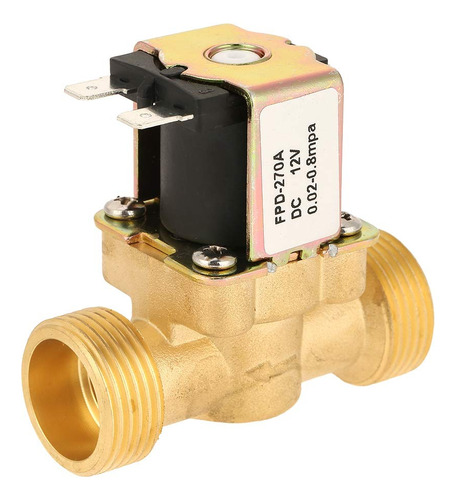 Valvula Solenoide Agua Electrica Cierre Magnetica Laton G3 4