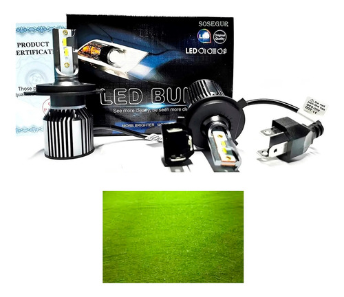 Ampolleta Mini Turboled Canbus Csp H4 8000lm /sosegur