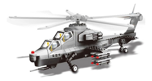Helicopter Bricks Series 304pcs Builds Brotings Sets Kits De