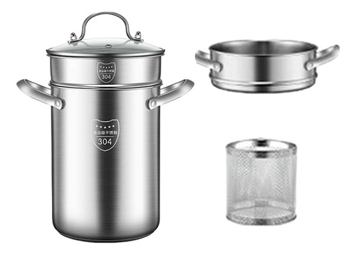 Juego De Freidora Para Patatas Fritas, Olla Para 4.5l