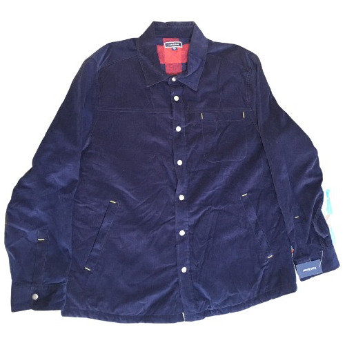 Club Room - Chaqueta De Cotele Azul Para Hombre