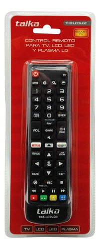 Control Remoto Smart Tv Sustituto Para LG Lcd, Led Y Plasma