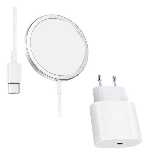 Cargador Inalambrico Para iPhone 11 12 13 14 15 + Cargador