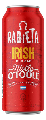 Cerveza Rabieta Red Irish Lata 473ml - Gobar®