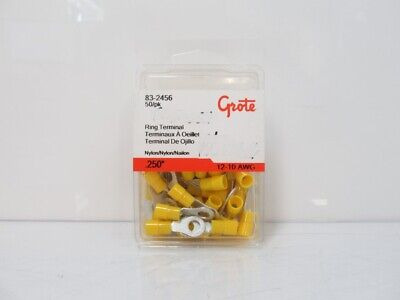 83-2456 832456 Grote Ring Terminal 12-10 Awg .250 , Sold Zzg
