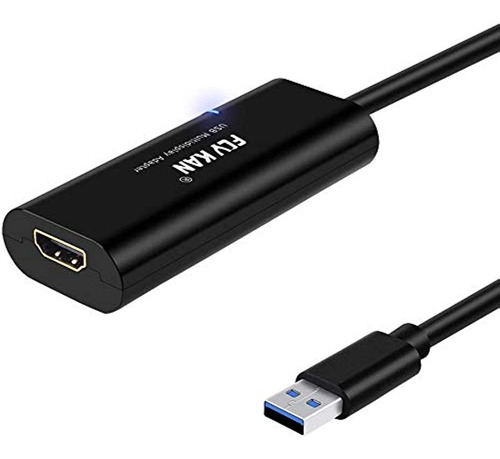 Adaptador De Gráficos De Vídeo Externo Usb 2.0/usb3.0 A Hdmi