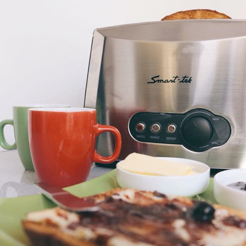 Tostadora Smart-tek Retro Acero Inoxidable Descongela Garantia Extenda Sd2031