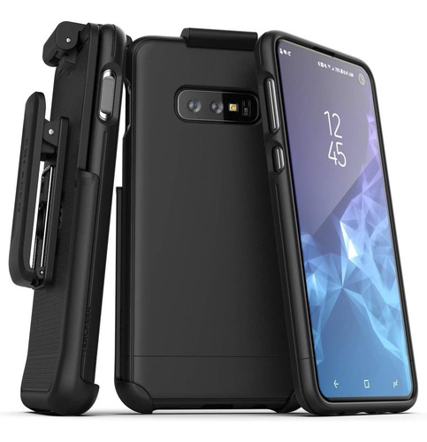 Funda Para Samsung Galaxy S10e, Negro/rigida/delgada