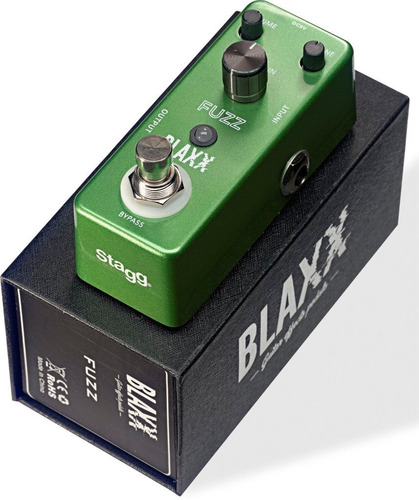 Pedal Para Guitarra Eléctrica Fuzz Stagg Blaxx Bxfuzz