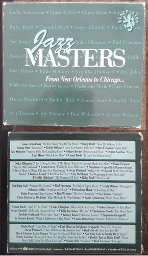 Box Pack 5x Cd The Original Jazz Masters Series Ed Ale 1994