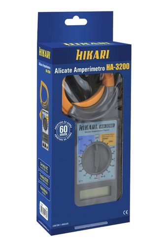 Alicate Amperímetro Digital Ha-3200 - Hikari