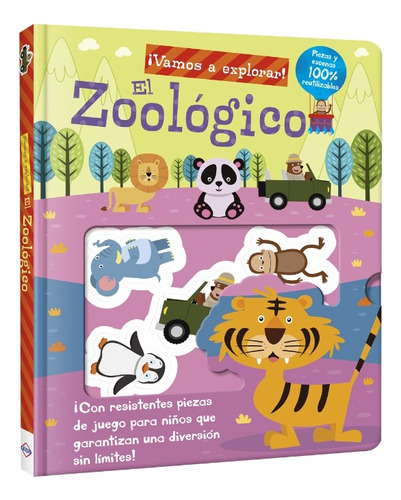 Libro Pasta Dura Vamos A Explorar El Zoológico 